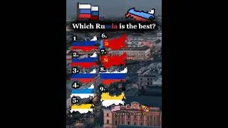 Which Russia is the best? #shorts #russia #europe #map #geography #empire #history #trending #viral