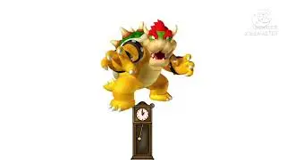 hickory dickory dock Bowser went up clock oh no Crash