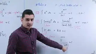 Calculus 2 ( Ch7)  Integral Rules part(1/3)  قواعد التكامل