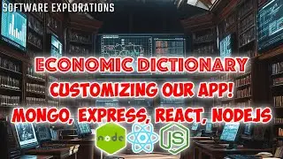 🚀 Building the Urban Dictionary for Economic Data | React, MongoDB, Express, Node.js