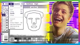 Ретро обзор MacPaint 1984 года