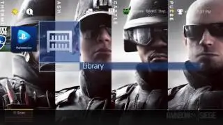 Rainbow Six Seige Dynamic PS4 Theme