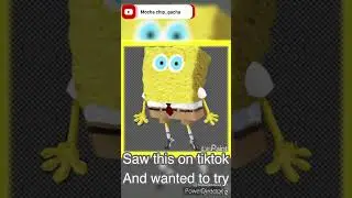 I saw this on TikTok  #artprocess #edit #artwork  #animation #spongebob  #meme #drawing