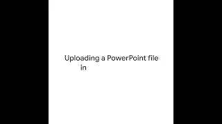 Uploading Powerpoint file into Google Slides 🔋 #Shorts