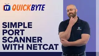 How to scan network for open ports with Netcat | Simple port scanner