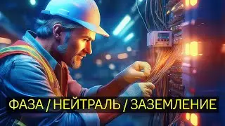 ЧЕМ НЕЙТРАЛЬ ОТЛИЧАЕТСЯ ОТ ЗАЗЕМЛЕНИЯ И ФАЗЫ? ОБЪЯСНЯЮ В АНИМАЦИИ #фаза #ноль #заземление