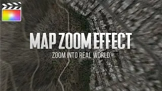 Map Zoom Effect in Final Cut Pro X