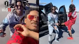 Kodak Black & Crew Respond To Pooh Shiesty At The Clearport! 🛩