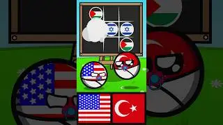 XO "Baby Türkiye VS Baby USA" #countryballs