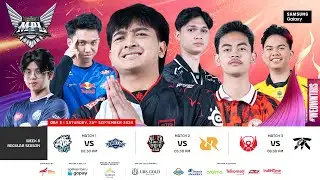 🔴 LIVE | MPL ID S14 | Regular Season Day 2 Week 8 | English