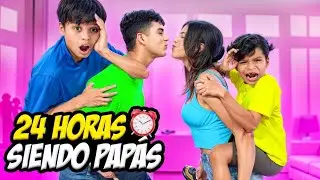 SIENDO PAPAS POR 24 HORAS CON 