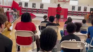 Baltimore native 'Bub' Carrington holds back-to-school event