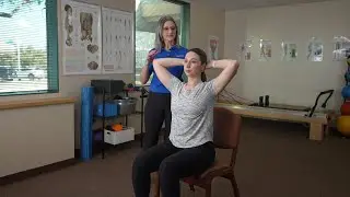 Chair Exercise - Oblique Twist