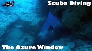 Scuba Diving The Collapsed Azure Window, Gozo