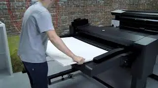 How to Load Cut Sheets and Cardstock into the HP PageWide XL Pro Sheet Feeder   @HPSupport