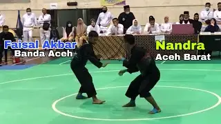 Final Piala Pemerintah Aceh 1[ Faisal Akbar - Banda Aceh VS Nandra - Aceh Barat ] - Pencak Silat