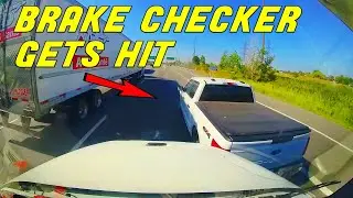 BEST OF SEMI-TRUCKS ROAD RAGE | Road Rage, Brake Check, Car Crash, Instant Karma, Karens | USA 2023