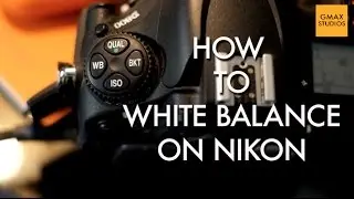 How to Custom White Balance a Nikon Digital SLR | Photography Tutorial