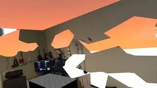 (WIP) Mixed Reality Room Destruction In Meta Quest 3 Passthrough Using Unreal Engine 5.