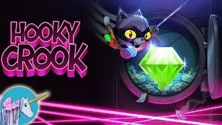 Hooky Crook gameplay Swingin Physics Action Puzzler