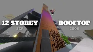 12 STOREY BASE WITH ROOFTOP! | Roblox SCP 3008