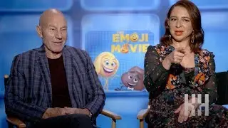 Sir Patrick Stewart And Maya Rudolph Play Name That Emoji