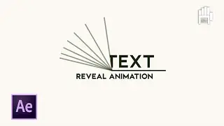 NEW Line Text Reveal Animation Tutorial in After Effects | NEW IDEA