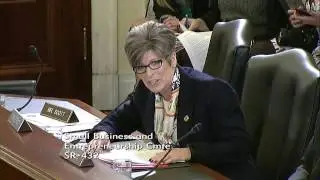 Sen. Ernst Questions Small Business Administration Nominee Linda McMahon at Confirmation Hearing