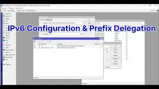 IPv6 Configurations & Prefix Delegation in Mikrotik By Azair