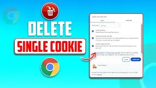 How to Delete Single Cookie in Google Chrome on PC | Clear Cookies for One Website