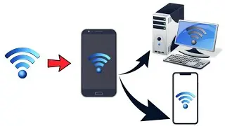 Share Wifi From Phone To Phone No Root & Without Password 100% Working