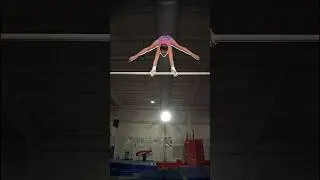 Gymnast Izzy on the bars #gymnastics #slowmotion @_gymnastisabelle_