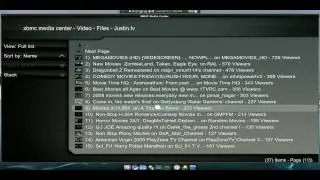 Internet TV Plugins - XBMC - Linux Mint 7