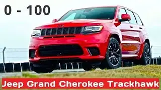 Jeep Cherokee Trackhawk (707hp), 0 - 100 km/h