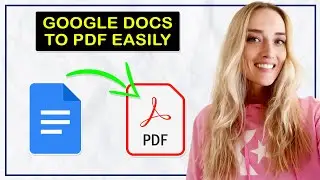 HOW TO CONVERT GOOGLE DOCS TO PDF