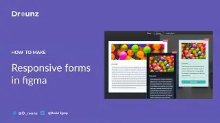 How to make Responsive forms in figma🤩🎉🎉