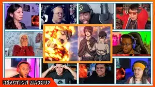 Hange Zoe Sacrifice Herself Attack on Titan Final Season Part 3 Reaction Mashup