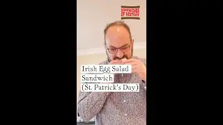 Irish Egg Salad Sandwich on Sandwiches of History⁣ (our history)