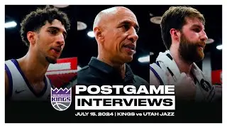 Drew Timme, Colby Jones & Doug Christie | Post Game after 82-70 win over the Utah Jazz