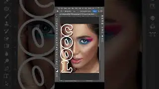 Fill Text with an Image in Adobe Photoshop | Text Masking Effect | Text Portrait in Photoshop