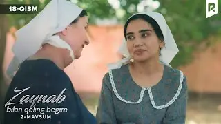 Zaynab bilan qoling begim 18-qism (2-mavsum) | Зайнаб билан колинг бегим 18-кисм (миллий сериал)