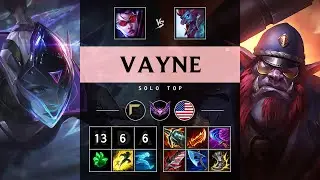 Vayne Top vs Trundle: Unstoppable - NA Master Patch 14.19