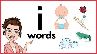 WORDS THAT START WITH Ii | 'i' Words | Phonics | Initial Sounds | short i sound | LEARN LETTER Ii