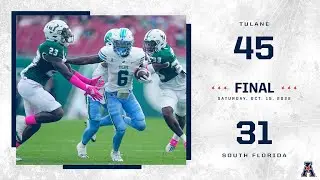 Tulane 45, South Florida 31 (October 15, 2022)