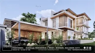 Guballa Residence - 350 SQM House - 320 SQM Lot - Tier One Architects