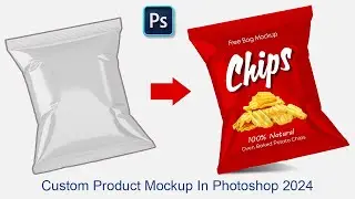 Create A Custom Product Mockup In Photoshop 2024 - Easy Tutorial