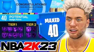 How to get ALL FINISHING BADGES in 1 DAY on NBA 2K23 - FASTEST FINISHING BADGE UPGRADES METHOD!