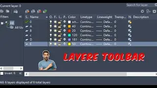 How to use Lyere toolbar  in autocad ( 1 to 45 days challenge)AutoCAD Practice Drawing in Hindi - 7