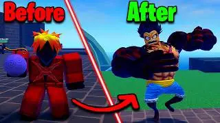 Going From Noob To Gear 4 Luffy In One Video (Haze Piece)...