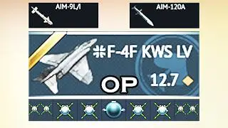 F-4F KWS LV EXPERIENCE (THE MOST OP F-4!) - WAR THUNDER